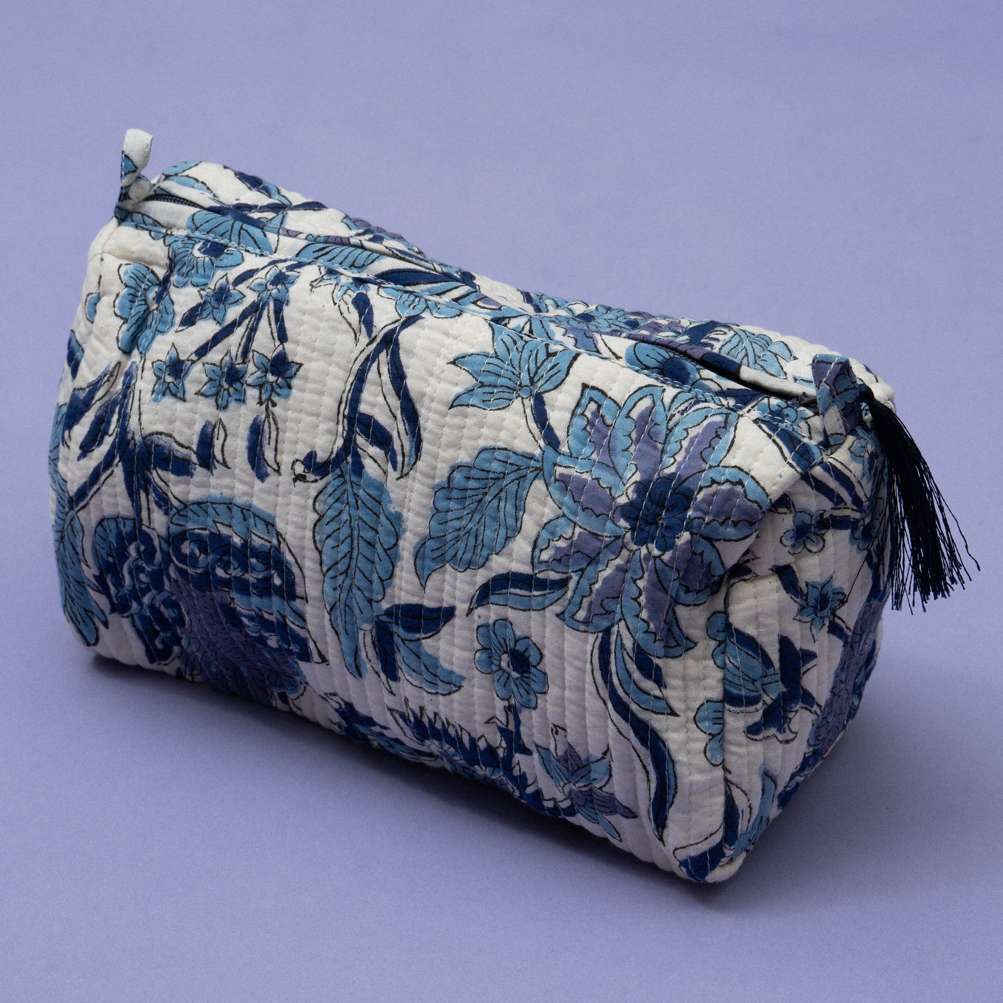 Toilettas - Delftsblauw - groot