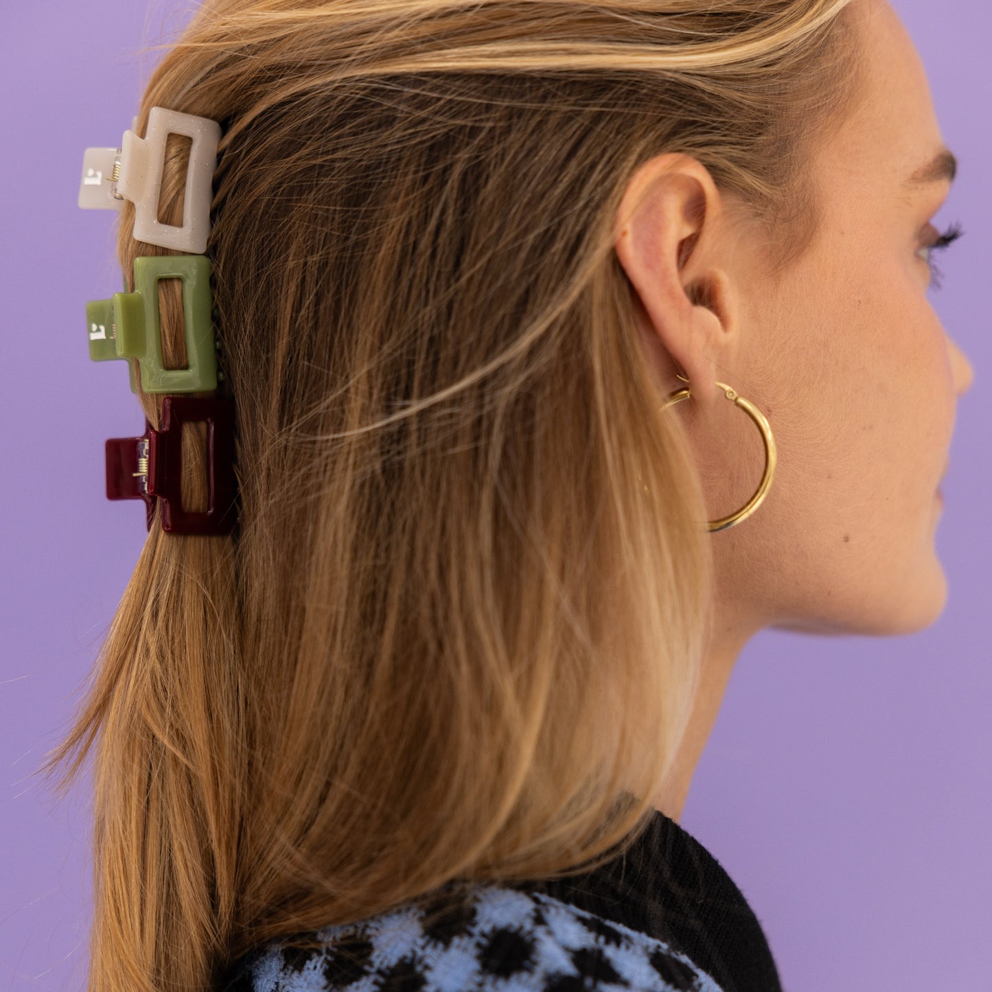 Haarspange Pistazie
