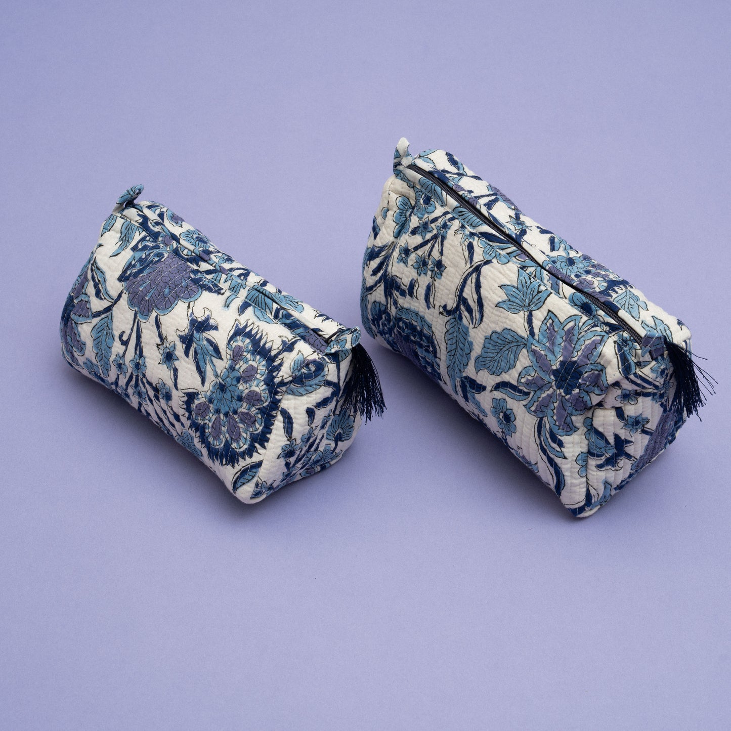 Toilettenbeutel Set - Delftsblauw