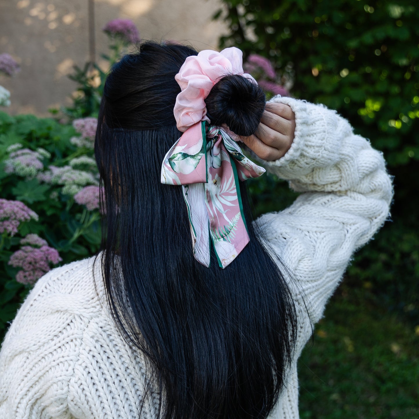 Bow Scrunchie Nr. 1