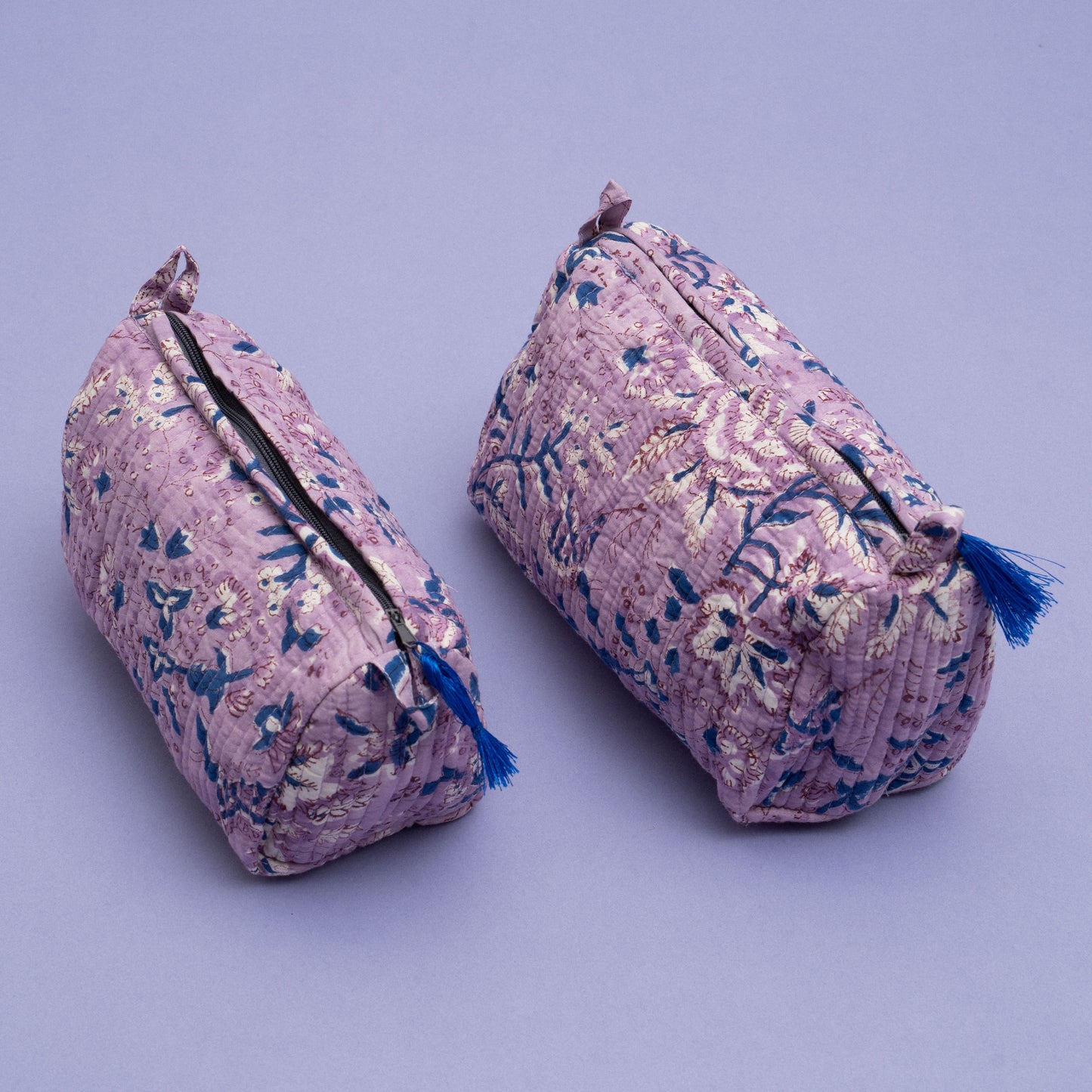 Toiletry bag set - <tc>Lila</tc>