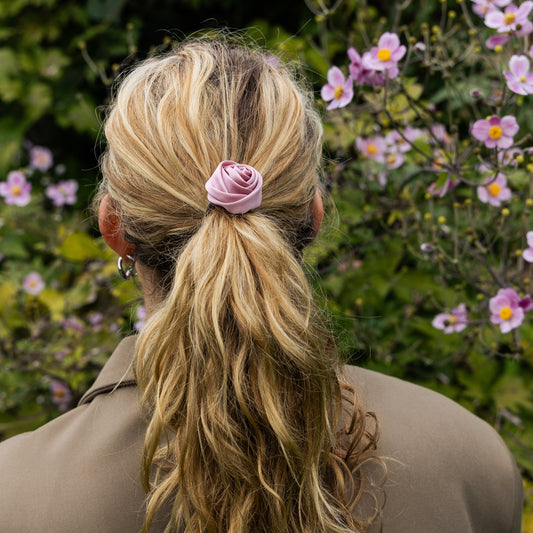 Elastische alte rosa Rose