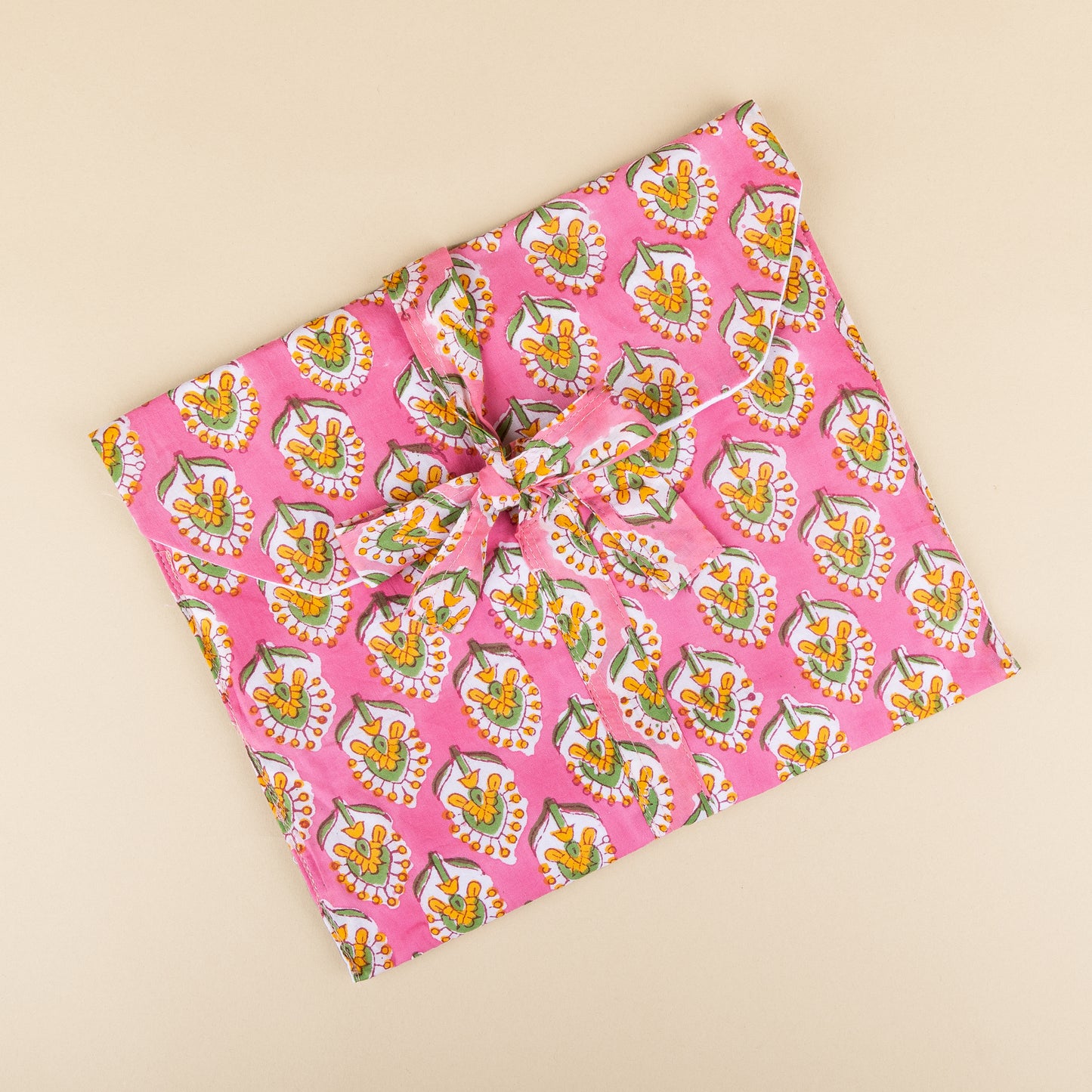 Einkaufstasche - Pink - Grün - Nr. 17