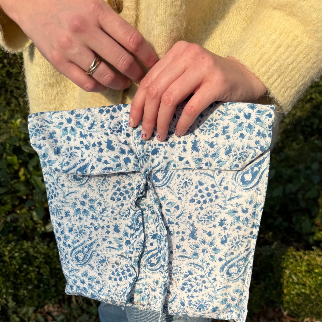 Tote Bag - Blauw - Roze - No.10
