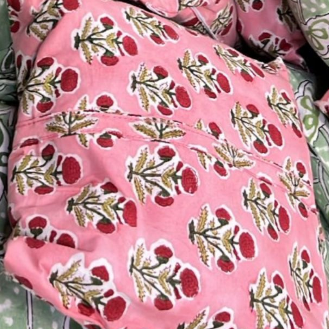 Tote Bag - Blauw - Roze - No.10