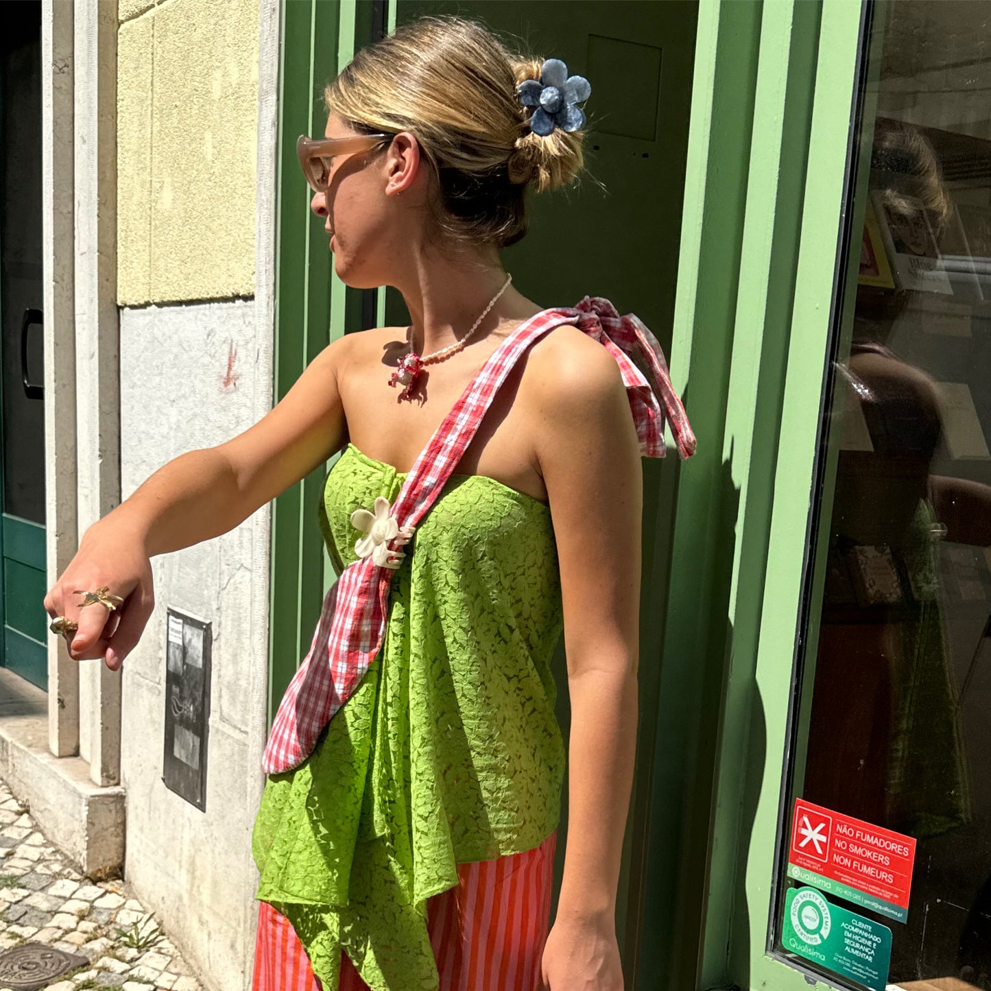 Haarklammern Bloemen Ozean