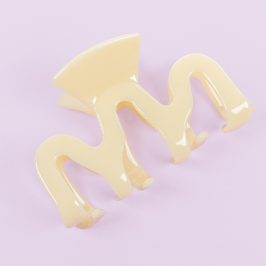 Haarclip Lemon meringue