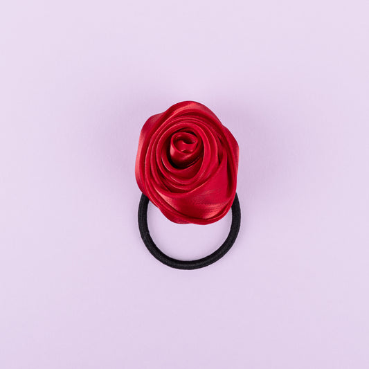 Elastische rote Rose