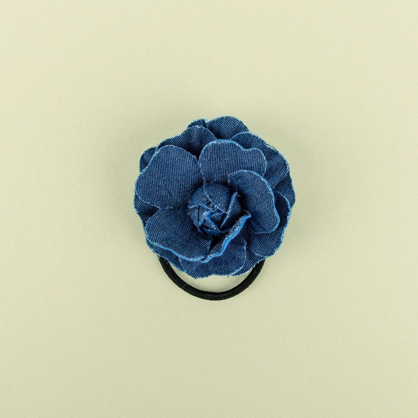 Elastischer Denim Rose