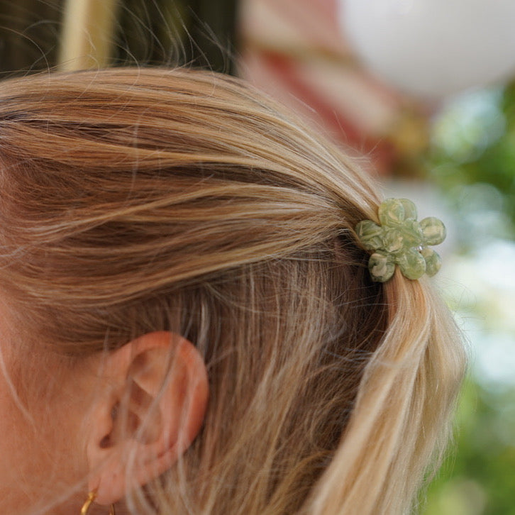 Hairclip Flower Mint-small