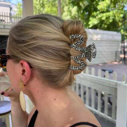 Haarclip Stippen - groot