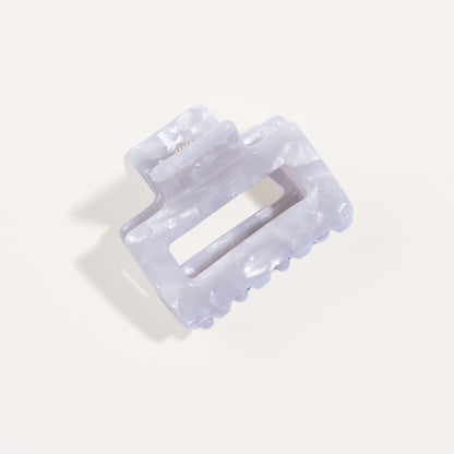 Haarclip Silver Glow