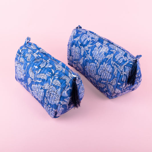 Toilettenbeutel Set - Blau