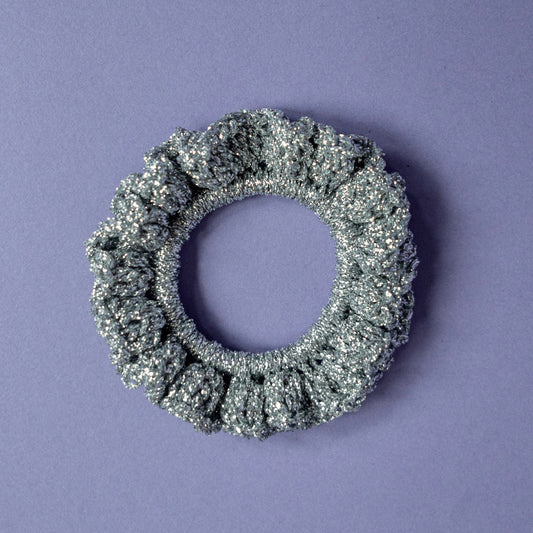 Scrunchie Coral mini crochet
