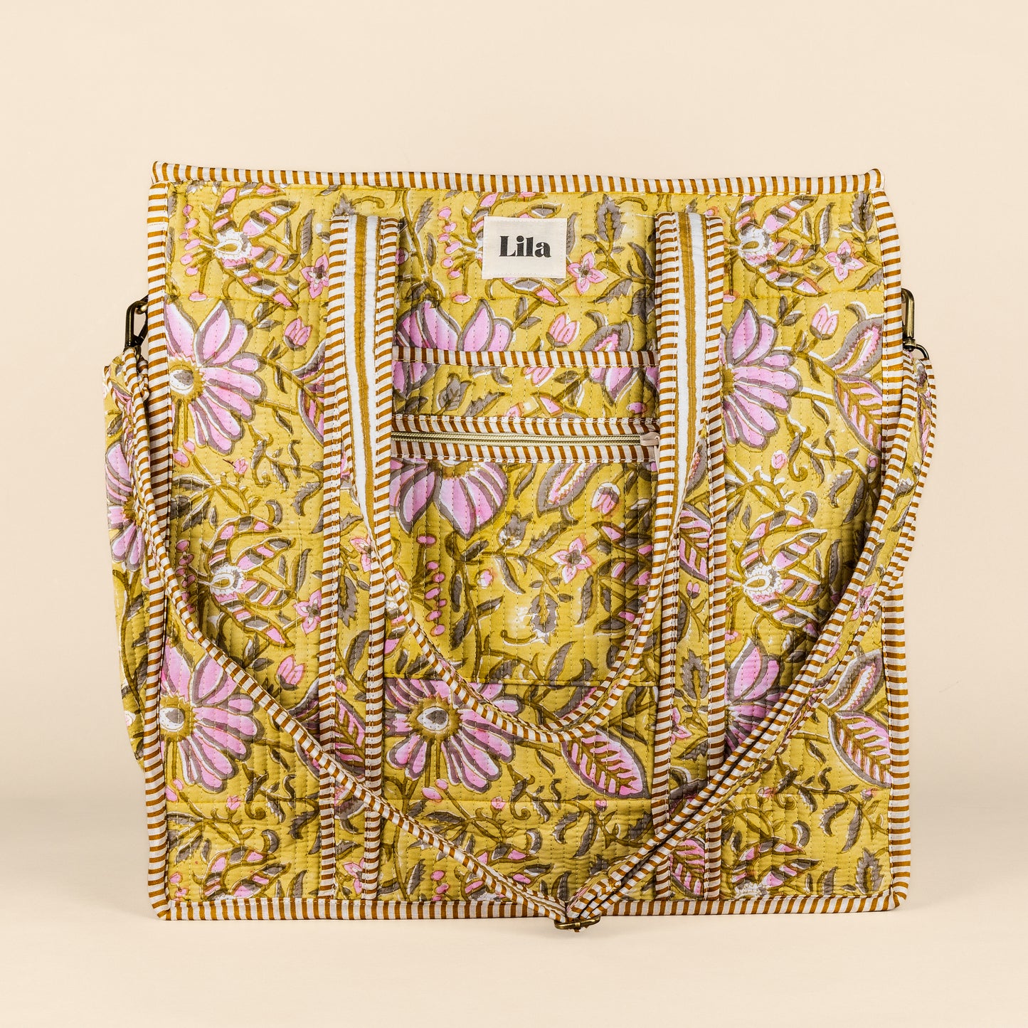 Organised Tote - Flower - Inclusief toilettas- No.5